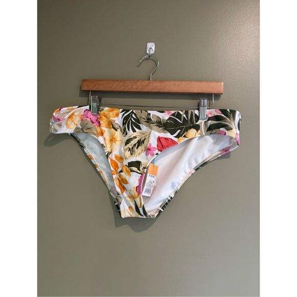 Kona Sol XL NWT tropical print bikini bottoms - Picture 1 of 3